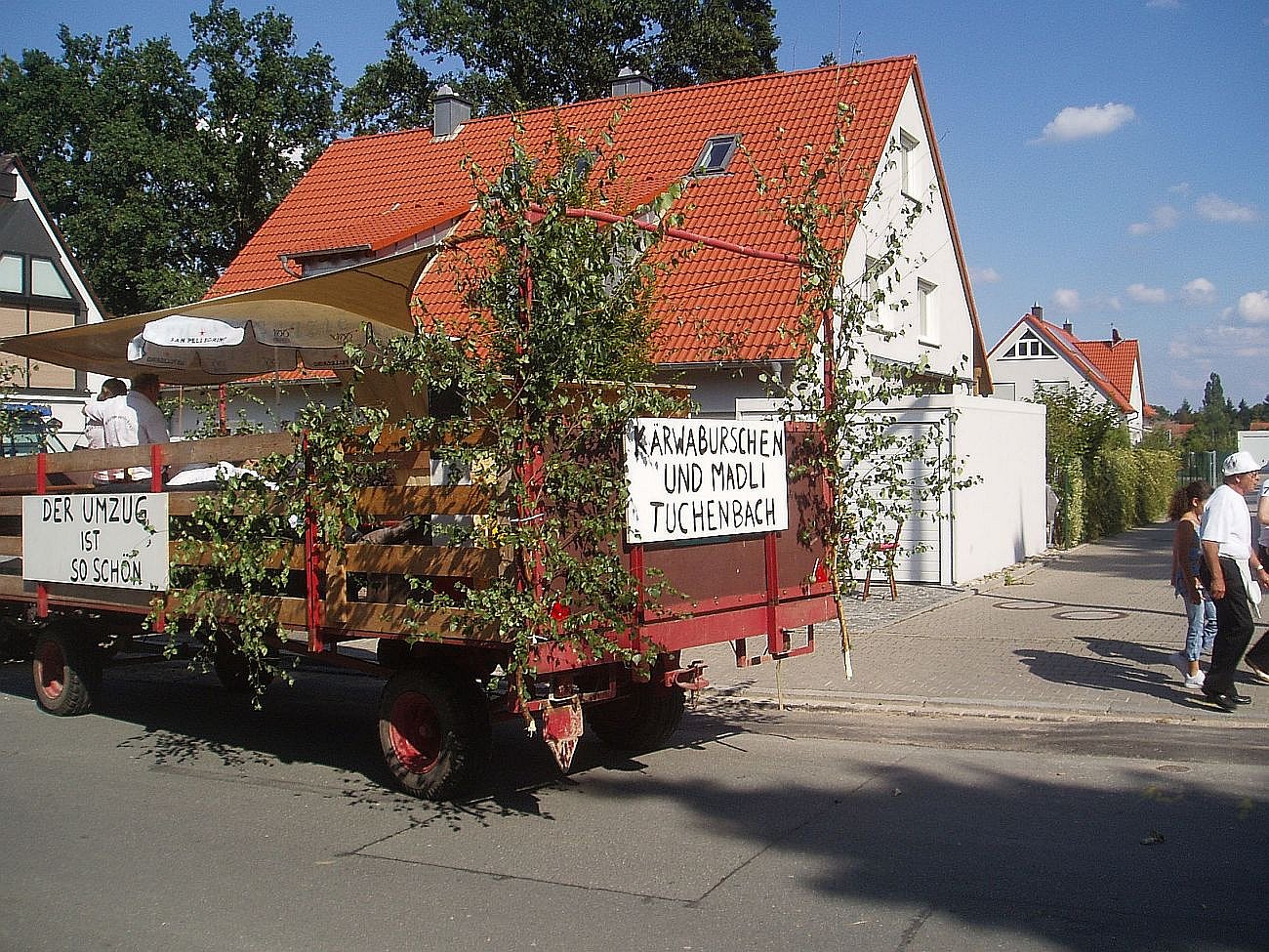 Umzug in Fürberg 2008