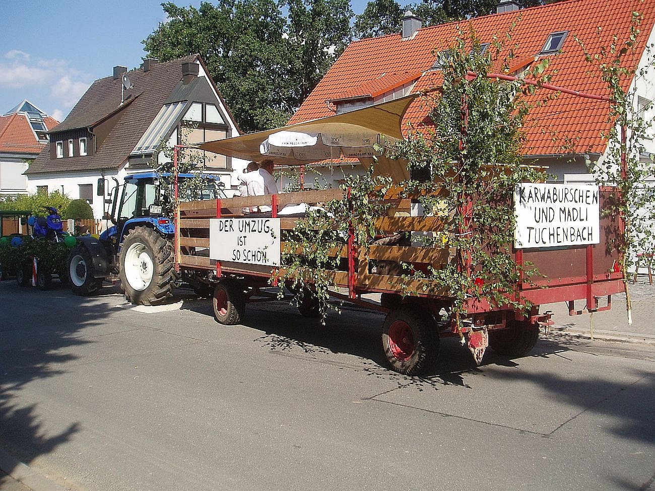 Umzug in Fürberg 2008